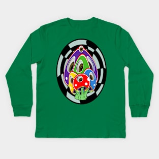 Space Fungi Kids Long Sleeve T-Shirt